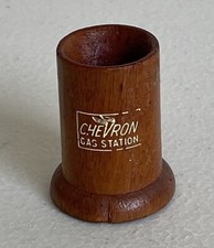 Vintage 1940’s CHEVRON Gas Station  Snuffer Cigar Cigarette Ashtray Display RARE picture