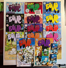 Bone Comic Book Lot Signed Jeff Smith Heroes Convention Charlotte '94 #2-14 + 15 picture