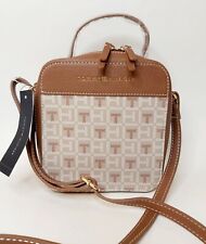Tommy Hilfiger TH Crossbody Bag Purse Color Brown Model NWT picture