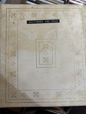 Vintage B&O Baltimore Ohio Railroad Steam Locomotive Photo Album 92 Photos picture