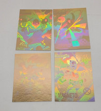 1992 Impel X-Men HOLOGRAMS 4 Cards Marvel Cable Gambit Magneto NM XH-2 - XH-4 picture