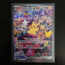 Pikachu ex 150/128 Pokemon 30th Celebration Night Time Pikachu Near Mint picture