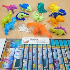 NEW Jurassic World Kinder set, released in BRAZIL 2026 complete set with 12 toys picture
