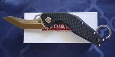 *NEW*🔥ARTISAN CUTLERY Cobra Folding Knife w/D2 Blade & Black G10 Handle (1811P) picture