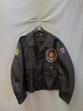 Vintage 1950s USAF Harmon AFB 6602nd Jacket with a heavy talon zipper Size XL picture
