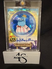 2025 Topps Chrome SpongeBob Sapphire Gary Anthony Williams DJ 2 ScOOpz Auto 🔥💎 picture