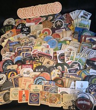 Vintage Beer Coaster Lot of 220 Craft Microbrewery German Imports 1990s OBF picture