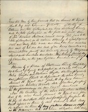 1847 Baltimore Maryland (MD) Legal Court Of Equity,City Of Baltimore,State Of Ma picture