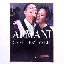 Armani Collezioni Fashion Clothing 2002 Vintage Print Ad Pretty Woman Model picture