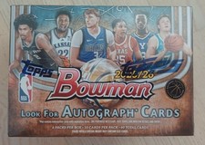Topps Bowman 2025 -2026 - Basket Ball -NEW BOX SEALED - 60 Cards picture