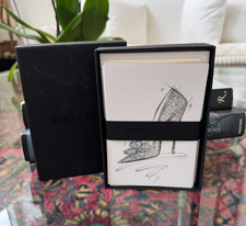 Jimmy Choo Stationary Set 12 Cards 4 Designs New in Box picture