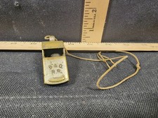 Antique B&O Railroad Conductors Whistle Works Railroad Baltimore Ohio picture