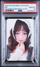2024 IVE REI • PSA 10 • 2025 Season’s Greetings Colorful Days Photocard picture