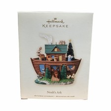 2008 Hallmark Keepsake Noah's Ark Ornament - Religious - God - Animals picture
