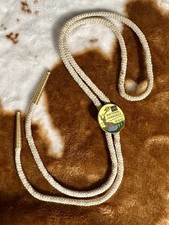 Vintage 1969 Boy Scouts BSA National Jamboree Idaho Farragut State Park Bolo Tie picture