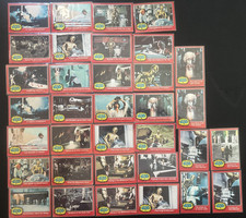 1977 Star Wars SERIES 2 RED Trading Cards LOT (34) better sharp NICE picture