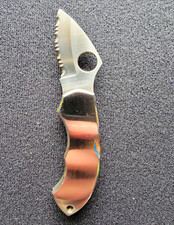 Vintage Spyderco CX01S Experimental Serrated SS 1997 picture