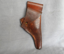 Original WWII 1917 Holster for Smith Wesson & Colt .45 Army Revolver TEXTAN 1942 picture