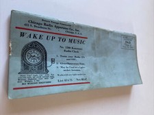 Vintage Chicago Radio Apparatus 1930’s Catalog Tube radios Parts Advertising picture