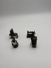 Vtg 1970's Durham Industries Metal Miniatures Lot of 4 Die Cast Figurines picture