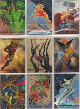 1993 MARVEL MASTERPIECE COMPLETE BASE SET WOLVERINE SPIDER MAN X-MEN NM/M RARE picture