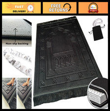Orthopedic Memory Foam Prayer Rug - Thick Padded Sajadah for Men & Women, Soft L picture