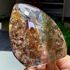271G Natural Green Ghost Crystal Quartz Crystal  Mineral Specimen picture