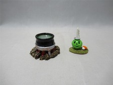 Wee Forest Folk Tiny Green Pumpkin Candle INC-12g New in WFF Box Xtra too picture