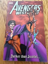 Avengers West Coast: Darker than Scarlet (Marvel Comics First Printing 2008) VG picture