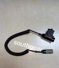 OLDGEN U94 Nexus PTT Push-to-Talk Coiled Cable 6-Pin Military PRC-148 MBITR picture