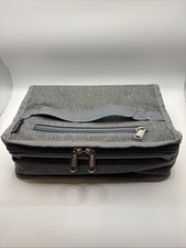 FlowFly Small Insulated Lunch box Portable Soft Bag Mini Cooler Thermal Grey picture
