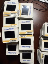 125 Vintage Color Slides Color Slide Kodak Premium and Kodalux  LOT picture