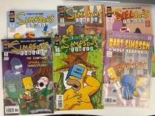Lot Of (6) Simpsons Comica picture