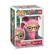 A Christmas Story Ralphie in Bunny Suit Flocked Funko Pop Vinyl #2143 picture
