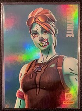 2019 Panini Fortnite Ghoul Trooper #214 Holofoil USA Print picture
