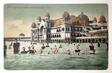Saltair Bathing Great Salt Lake Utah UT PC Unposted Edward H. Mitchell picture