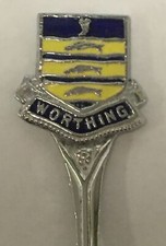 Worthing England Vintage Souvenir Spoon Collectible picture