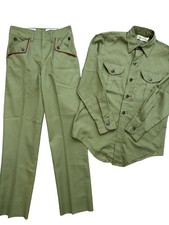 Vintage 1960’s Boy Scouts Of America Pants And Shirt Lot 647 13 Reg Unisex’s picture