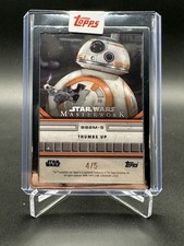 2025 Topps Star Wars Masterwork BB-8 Thumbs Up Metal /5 #BB8M-5 picture