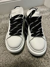 Alexander McQueen Men's Sneakers Size 8/8.5 US/39 EU White/Black picture