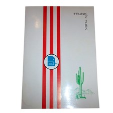 Vintage 1972 Trunk 'N Tusk Club Program Gerald Ford Republican Arizona Nixon Era picture
