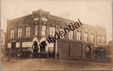 Real Photo J.B. Bass & Co. Druggist Store At Ramona Oklahoma OK RPPC M392 picture