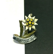 Vintage SKI PIN Signed Jowa Switzerland Alpine Hat, Lapel, Collectible VV137A picture