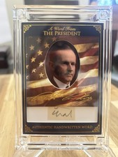POTUS A Word From The President Calvin Coolidge Handwritten Word Rare Ink #30 picture