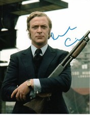 Michael Caine Autograph Signed 10-8 Photo Film TV Superstar Legend picture