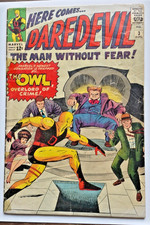 DAREDEVIL #3  (MARVEL 1964)  1ST APPEARANCE OF THE OWL)  2.0 picture