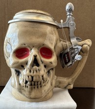 KING-WERK (Skull). Beer Stein. Made in Germany. picture