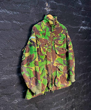 Vintage British Army DPM Para Smock 1970s Parachutist Jacket IBEX Zip Size L⁠ picture