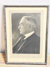 Warren G Harding Inscribed Harris & Ewing Portrait To Harry H Tammen Denver Post picture