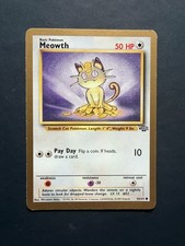 Meowth | Gold Border Fruit Roll Up Promo | Pokémon TCG | English | 1999 RARE NM picture